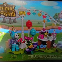 LEGO Animal Crossing Julian’S Birthday Party Video Game Toy for Kids