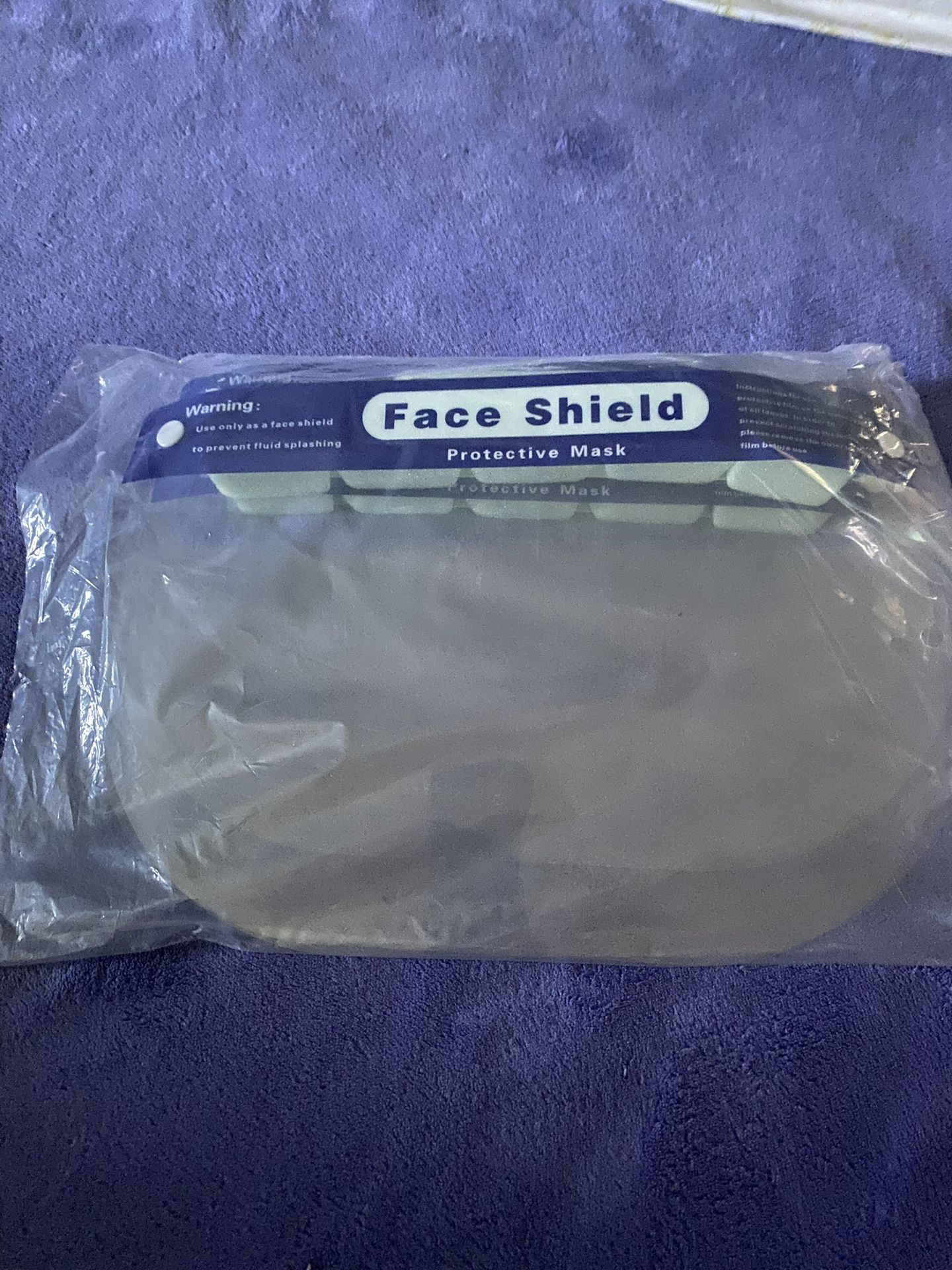 FREE FREE FREE! 3 BRAND NEW FACE SHIELDS
