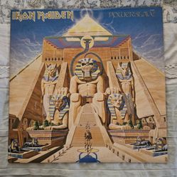 Iron Maiden Powerslave Vinyl Album 