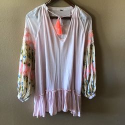 Free People Mix It Up Tunic Top Dress