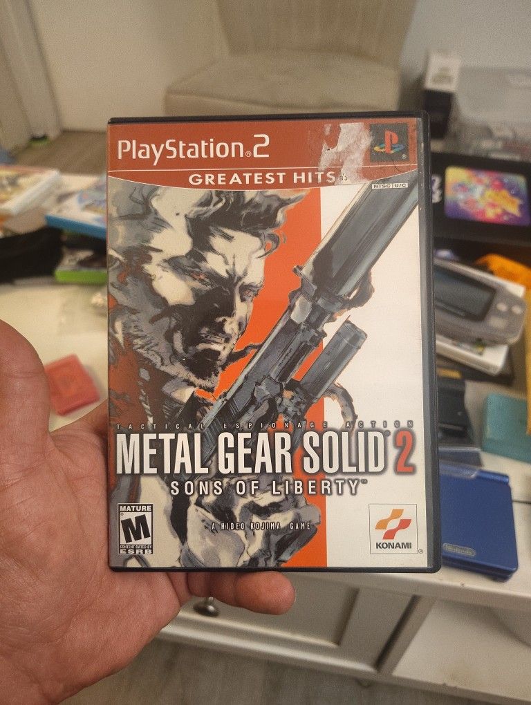 PS2 Metal Gear Solid 2