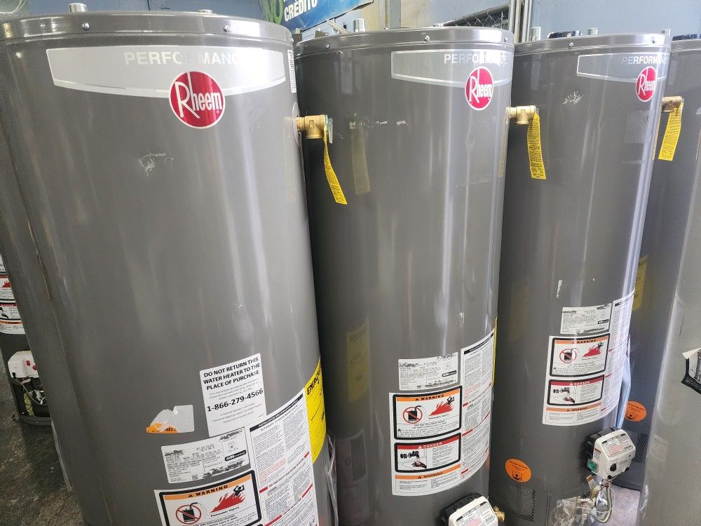 New Water Heater Rheem