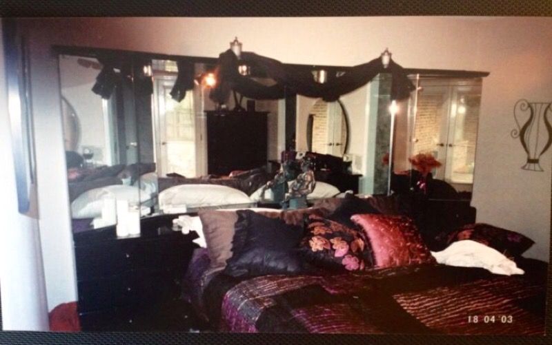 Millennium Black Lacquer Bedroom Furniture