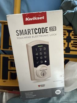 🔐 Kwikset Smartcode 270 Tradition Touchpad w/SmartKey Security Deadbolt lock 992700 