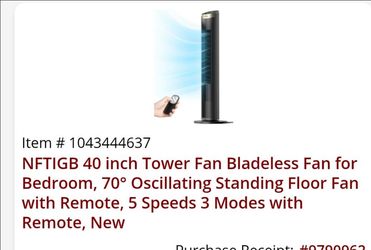 Tower fan