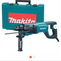 8 Amp 1 in. Corded SDS-Plus Concrete/Masonry AVT (Anti-Vibration Technology) Rotary Hammer Drill with Handle Hard Case