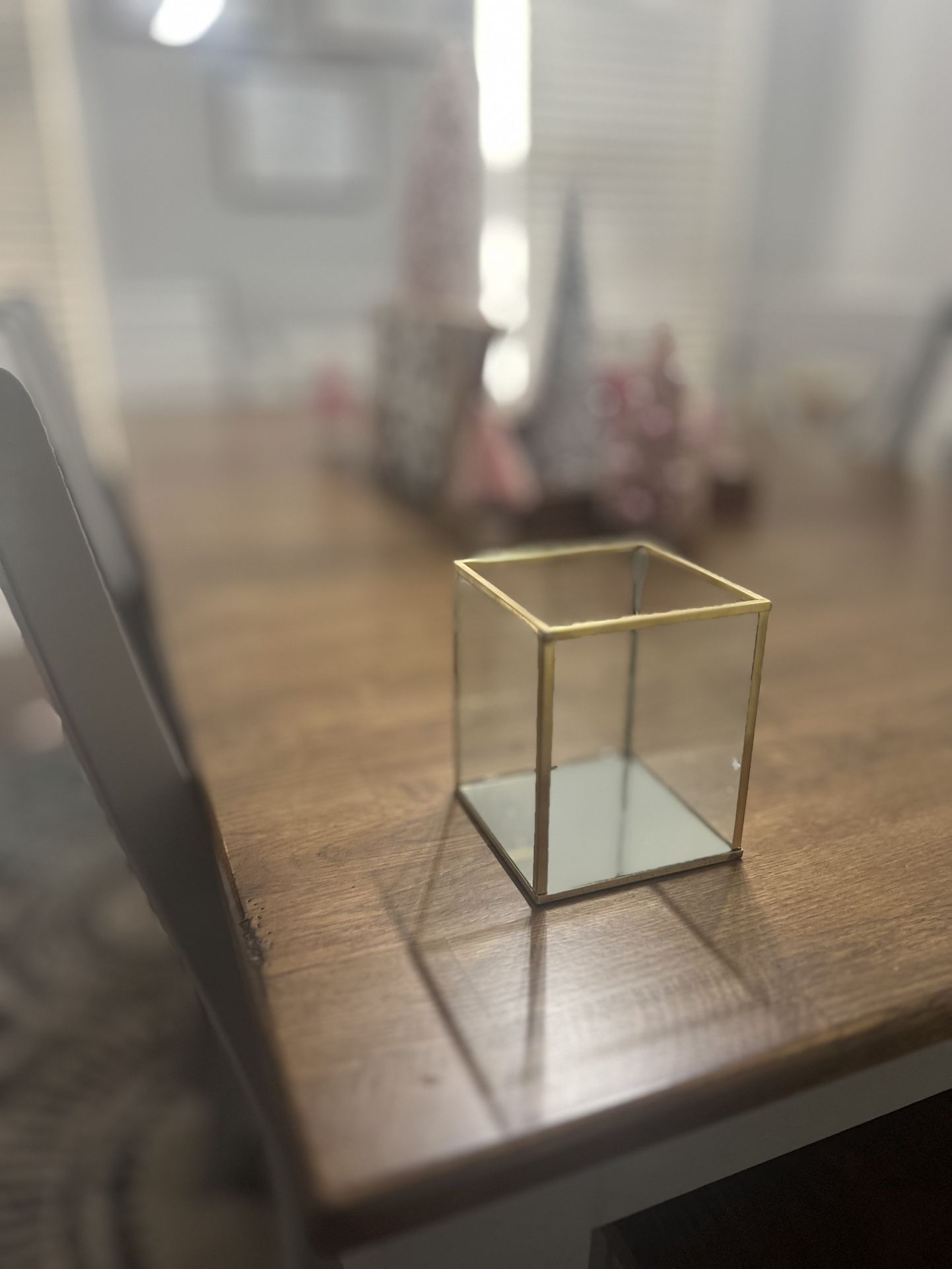 Gold Candle Holder