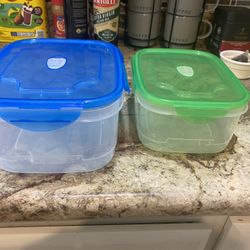 2 Nest Plastic Containers