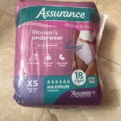 Women’s Underwear Assurance (18 Count)