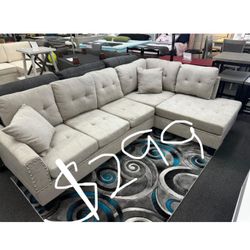 2 Pc Living Room Sectional Sofa - Christmas Holiday Sale