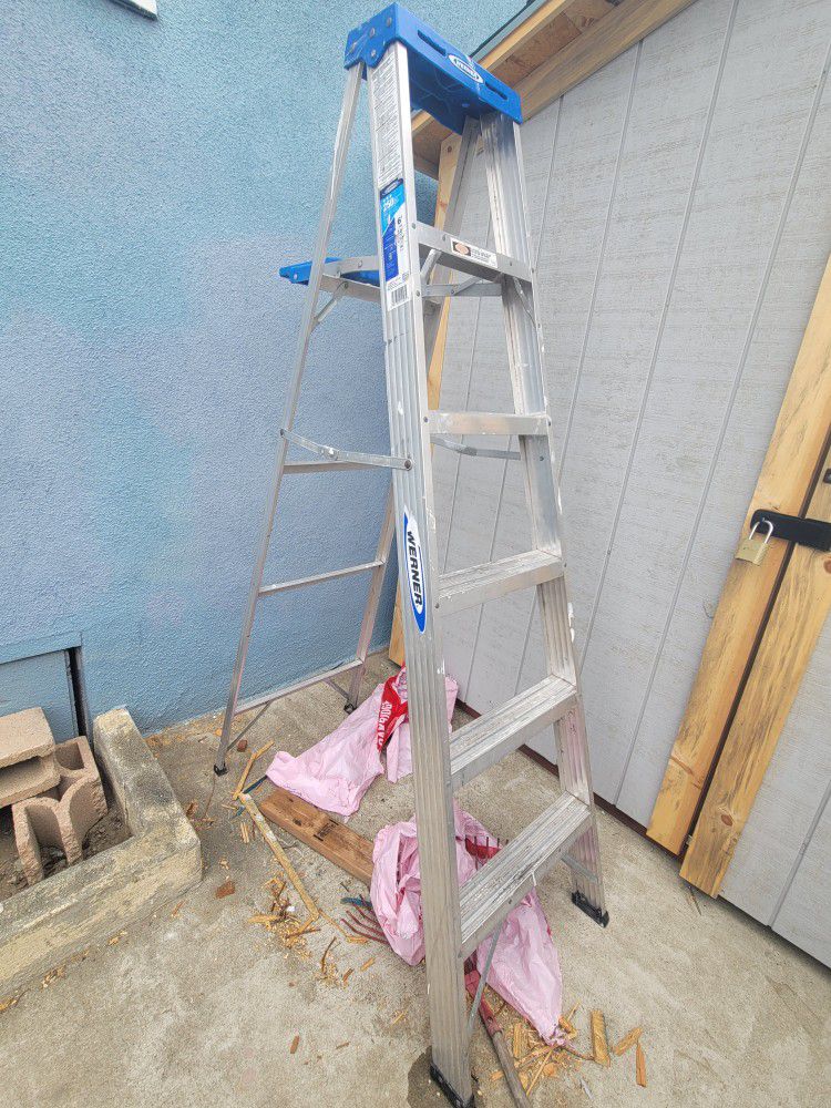6ft Werner Aluminum Ladder 