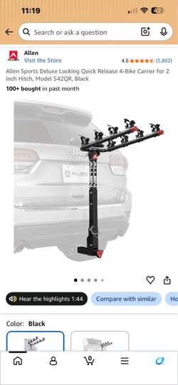 Used bike rack
