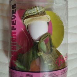 Barbie Doll Fashion Fever Hat Scarf and Purse