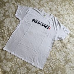 NWOT Rocky Mountain ATV/MC Sz XL Classic T-Shirt White Heavy Cotton Men's 