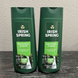 Irish springs body wash