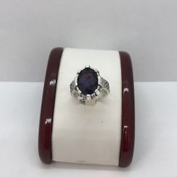 Sterling Silver Filled Men Ring Size 7