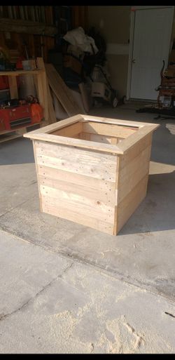 Wood Pallet Flower Box
