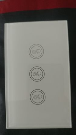 Brand new!! Smart touch wall WiFi switch, very elegant design
