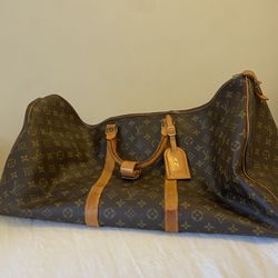 Rare Authenticated 60 cm Vintage Louis Vuitton Keepall for Sale in