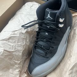Retro 12 Black Grey