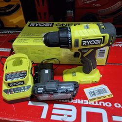 RYOBI
ONE+ 18V Cordless 1/2 in. Drill/Driver Kit with (1) 1.5 Ah Battery and Charger