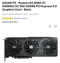 Radeon RX 9060 XT 16gb