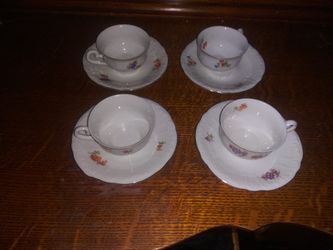 Vintage GKC Tea Set Germany US Zone Cup & Saucer