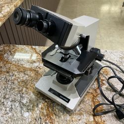 Olympus BH-2 Microscope with 4 Objectives