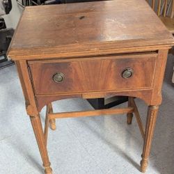 Vintage Sewing machine cabinet
