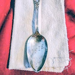 Josef Hoffmann1912 Sterling Silver Spoon From Titanic