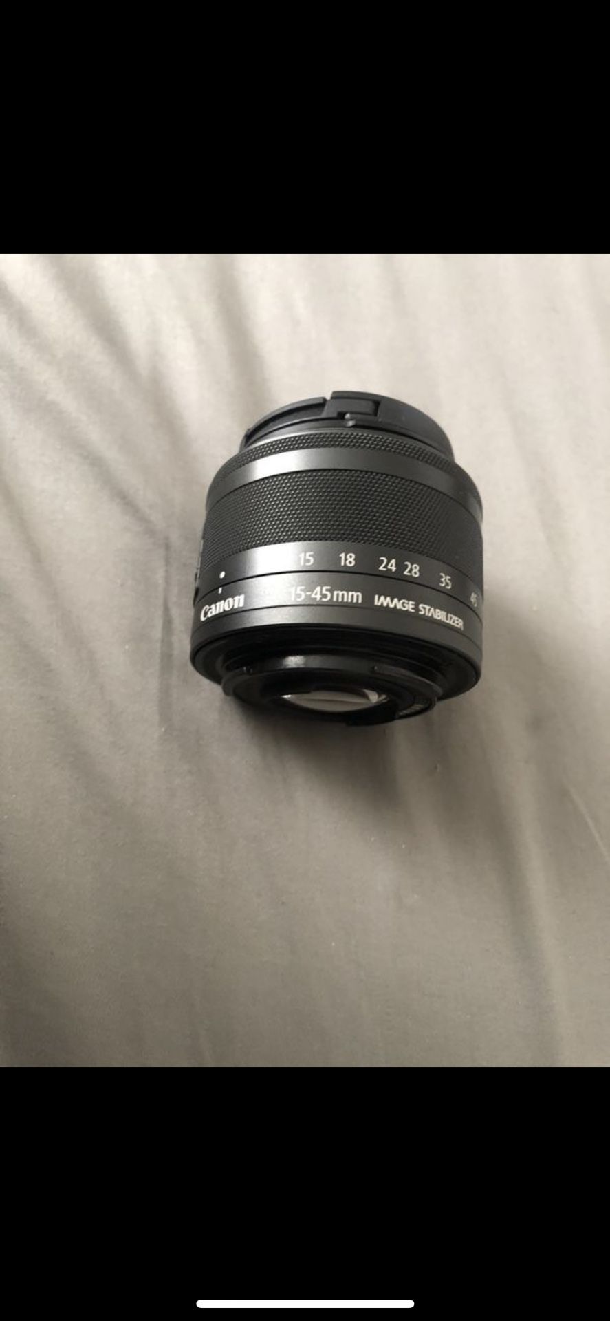 Brand New Canon Camera Zoom Lens EF-M 15-45mm