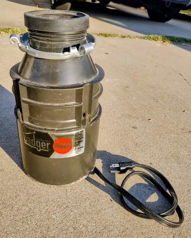 InSinkErator Badger 500 1/2 HP Continuous Feed Kitchen Garbage Disposal