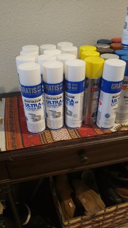 Gloss White Rustoleum Spray Paint Any 6 Cans For 30.00