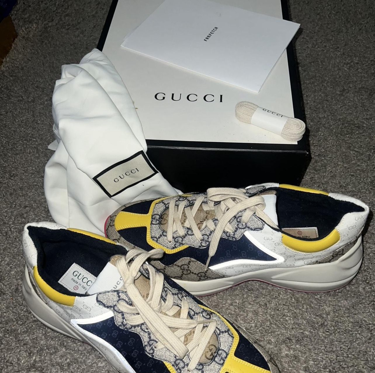 Gucci Rhyton Sneakers 