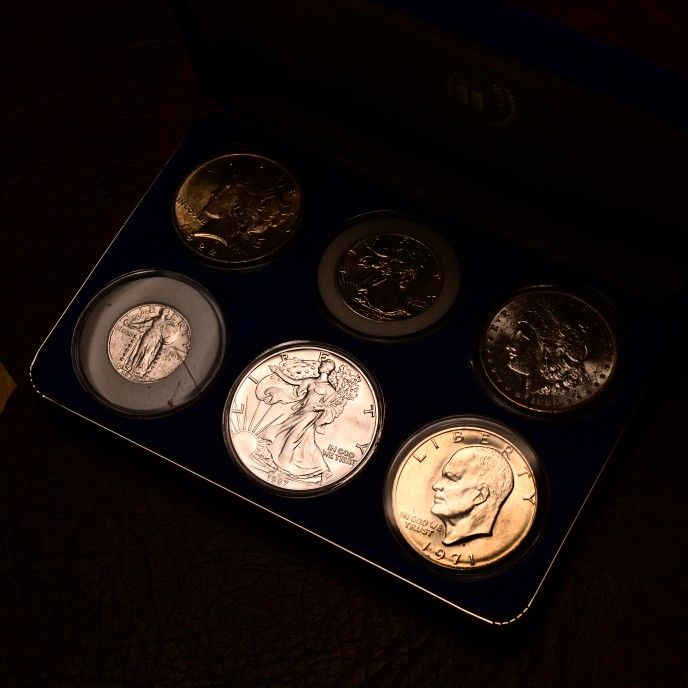 20th Century Silver Coin Set