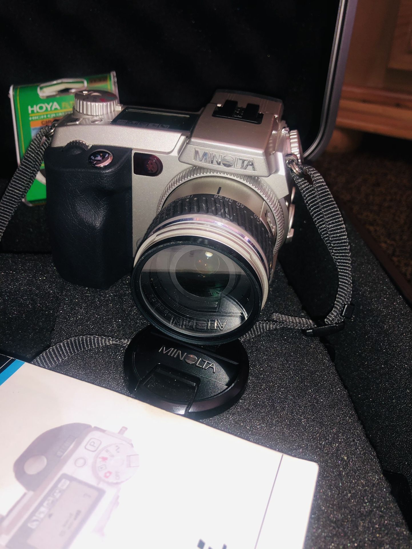 Vintage camera minolta dimage 7i