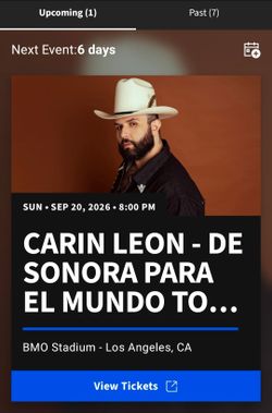 CARIN LEON CONCERT