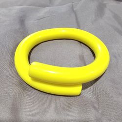 Vintage Yellow Bangle Bracelet
