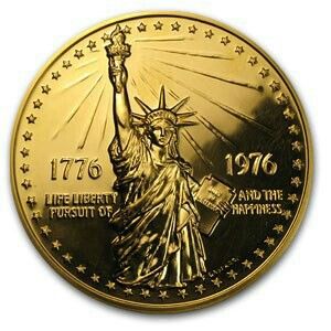 1776-1976 Bicentennial Gold Coin
