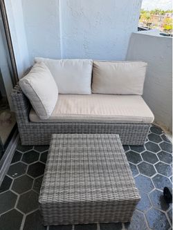 Outdoor couch furniture patio sofa