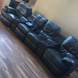 Leather Couches Recliner 