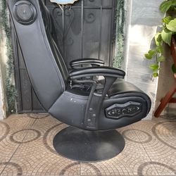 Black/Grey Bluetooth Gaming Chair