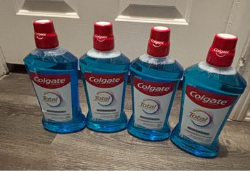 Colgate Total Peppermint Mouthwash – 4 Bottles
