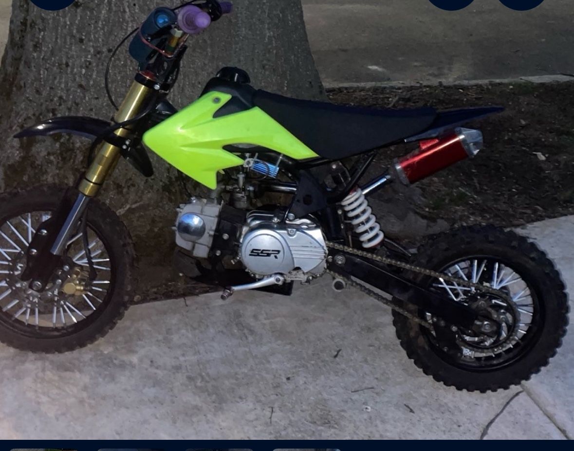 Sr125 Dirt bike Check Description