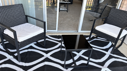 3 -Piece Patio Set ā Lightly Used