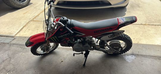 Honda CRF50 dirt bike