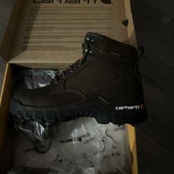 Rugged Flex Waterproof 6 Inch Work Boots Size 8.5M