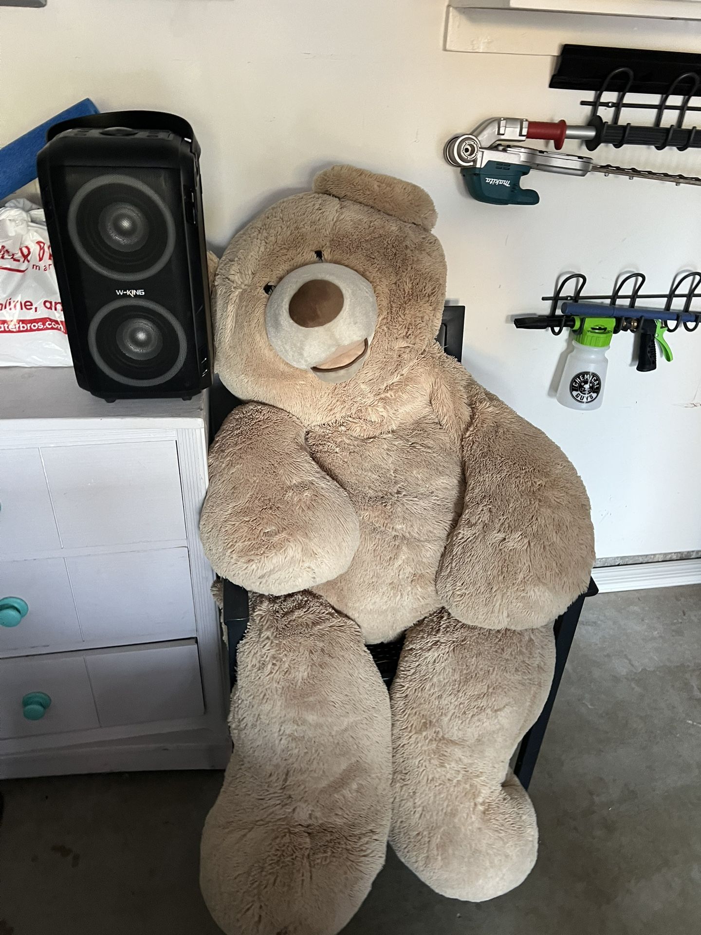 Giant teddy bear