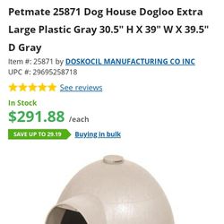 Igloo Dog House For Large Animals 