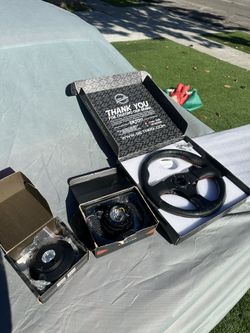 NRG Carbon Fiber Steering Wheel 